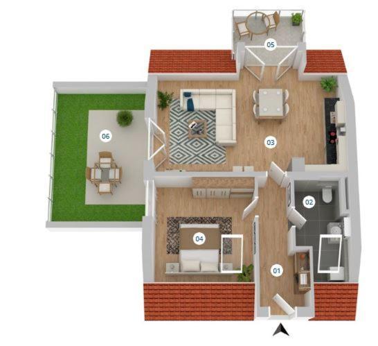 Traumhafte Neue Dachterrassenwohnung Am Soyener See Buitenkant foto