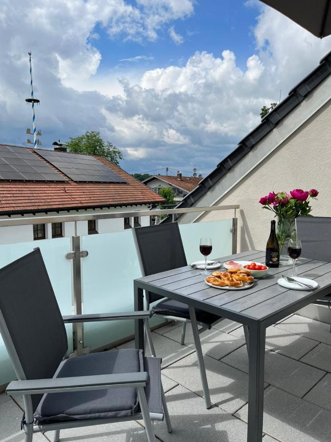 Traumhafte Neue Dachterrassenwohnung Am Soyener See Buitenkant foto